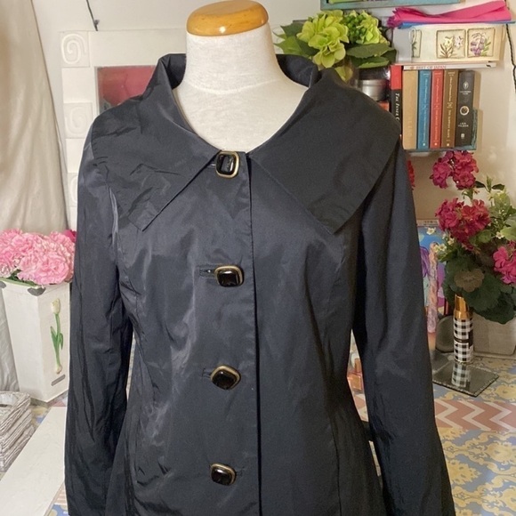 🌷 Vertigo Paris 🌷 High Quality Vintage Trench Coat Jacket - Picture 4 of 8